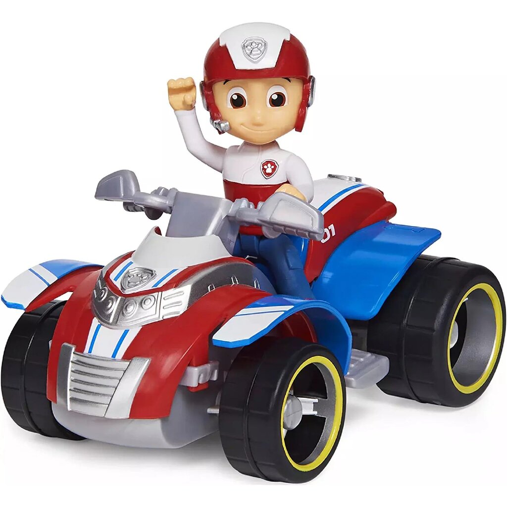 Spin Master Paw Patrol Ryder figuur + ATV quadauto цена и информация | Poiste mänguasjad | kaup24.ee