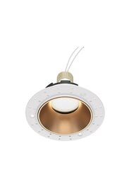 Lamp Maytoni Technical Downlight Share DL051-U-2WMG Valge ja mattkuldne hind ja info | Süvistatavad ja LED valgustid | kaup24.ee