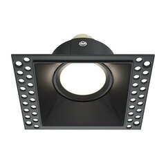 Maytoni Technical Downlight Dot DL042-01-SQ-B Черный цена и информация | Монтируемые светильники, светодиодные панели | kaup24.ee