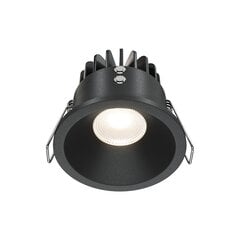 Lamp Maytoni Technical Downlight Zoom DL034-01-06W3K-B Must hind ja info | Süvistatavad ja LED valgustid | kaup24.ee