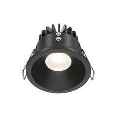 Lamp Maytoni Technical Downlight Zoom DL034-01-06W3K-D-B Must цена и информация | Монтируемые светильники, светодиодные панели | kaup24.ee