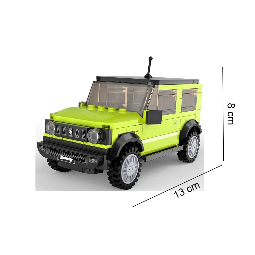 Cada C55023W Plokid Sõiduk Suzuki Jimny 1:24 192 tk. цена и информация | Klotsid ja konstruktorid | kaup24.ee