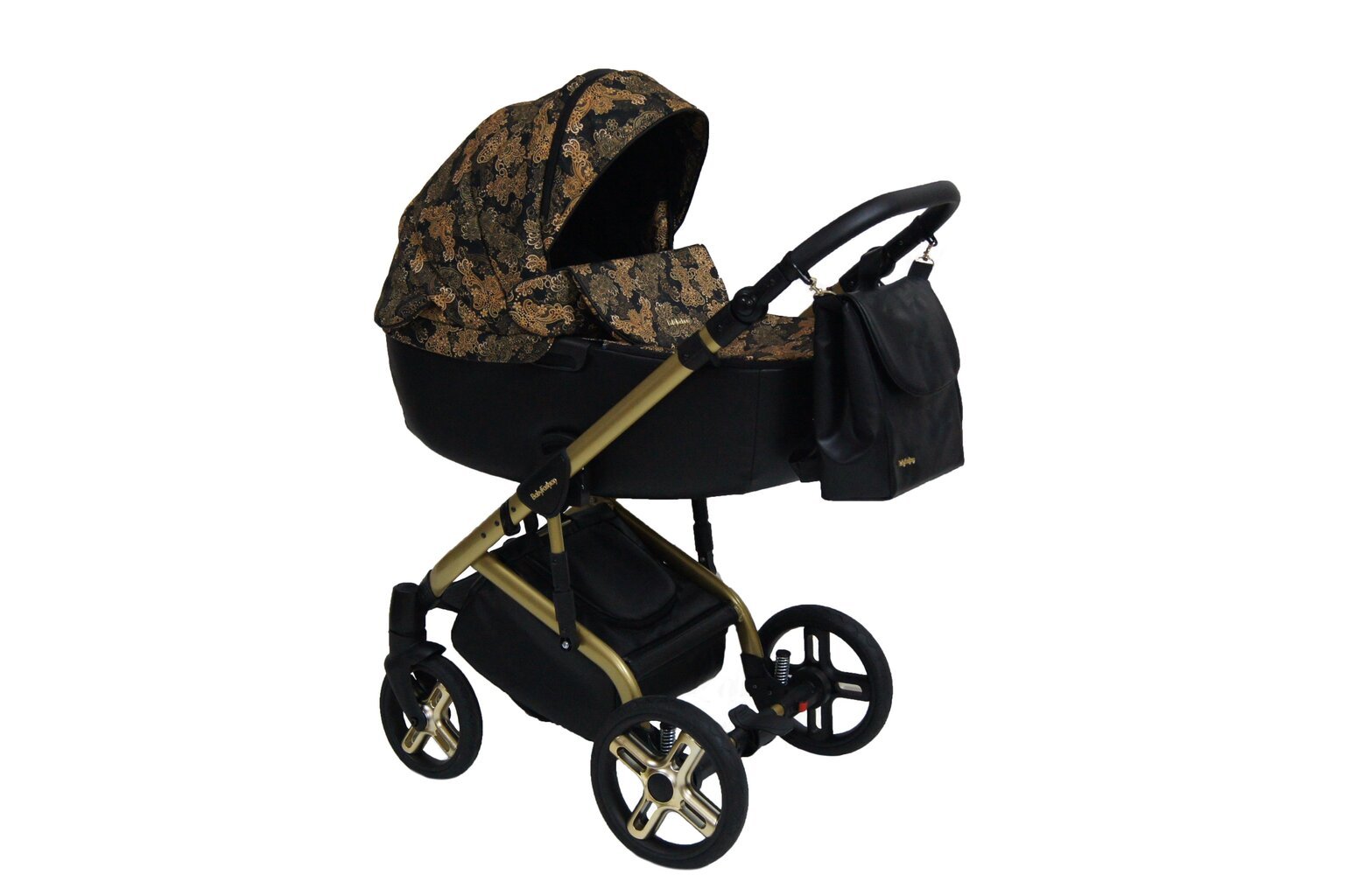 Jalutuskäru STILO Baby Fashion 3in1 Black цена и информация | Vankrid, jalutuskärud | kaup24.ee