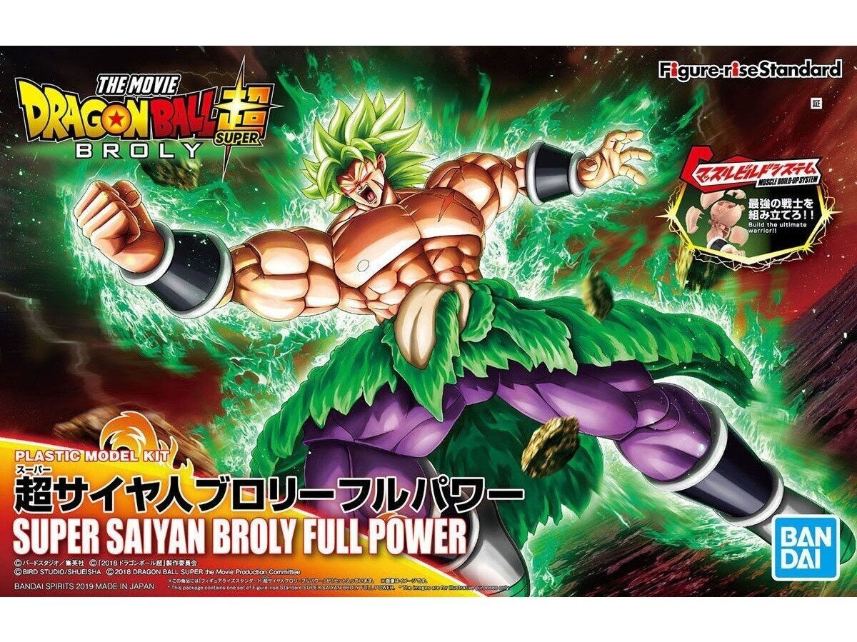 Bandai - Figure-rise Standard Dragon Ball Super The Movie Super Saiyan Broly Full Power, 55712 hind ja info | Klotsid ja konstruktorid | kaup24.ee