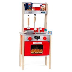 Игрушечная кухня Moltó 21293, деревянная, красная, 10 деталей цена и информация | Игрушки для девочек | kaup24.ee