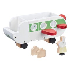 Playset Bandai Peppa Pig Lennuk Puit (26 x 12 x 20 cm) цена и информация | Развивающие игрушки | kaup24.ee