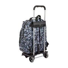 Школьный рюкзак с колесиками 905 BlackFit8 Skulls Разноцветный цена и информация | Школьные рюкзаки, спортивные сумки | kaup24.ee