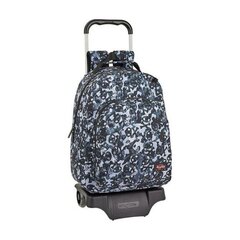 Школьный рюкзак с колесиками 905 BlackFit8 Skulls Разноцветный цена и информация | Школьные рюкзаки, спортивные сумки | kaup24.ee
