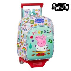 Ratastega koolikott 705 Peppa Pig цена и информация | Школьные рюкзаки, спортивные сумки | kaup24.ee