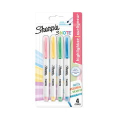 Highlighter Set Sharpie S-Note – 4 värvi цена и информация | Принадлежности для рисования, лепки | kaup24.ee