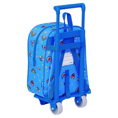 Школьный рюкзак с колесиками SuperThings (27 x 10 x 67 cm) цена и информация | Школьные рюкзаки, спортивные сумки | kaup24.ee