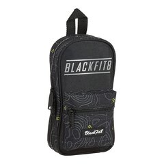 Пенал-рюкзак BlackFit8 Topography Чёрный Зеленый (33 Предметы) цена и информация | Пеналы | kaup24.ee
