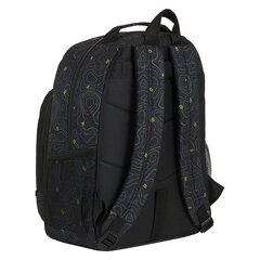 Школьный рюкзак BlackFit8 Topography Чёрный Зеленый цена и информация | Школьные рюкзаки, спортивные сумки | kaup24.ee