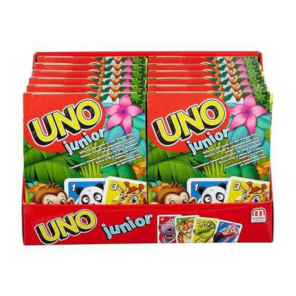 Kaardimängud Mattel UNO Junior loomad hind ja info | Lauamängud ja mõistatused | kaup24.ee