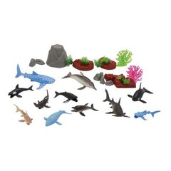 фигурок животных Ocean (30 pcs) цена и информация | Развивающий мелкую моторику - кинетический песок KeyCraft NV215 (80 г) детям от 3+ лет, бежевый | kaup24.ee