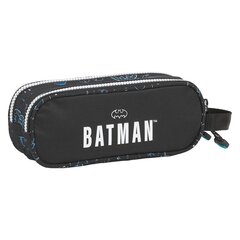 Kahe tõmblukuga pliiatsikarp Bat-Tech Batman M513 Must (21 x 8 x 6 cm) цена и информация | Пеналы | kaup24.ee