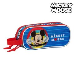 Reisikott Mickey Mouse Clubhouse M513 Double Punane Sinine (21 x 8 x 6 cm) hind ja info | Pinalid | kaup24.ee