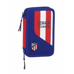 Kahekordne Pliiatsikarp Atlético Madrid Sinine Punane Valge (28 pcs) hind ja info | Pinalid | kaup24.ee