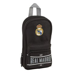 Seljakoti Pliiatsikarp Real Madrid C.F. 1902 Must (33 Tükid, osad) hind ja info | Pinalid | kaup24.ee