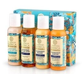 Juukse- ja kehahooldustoodete komplekt Oblepikha Siberica Professional: šampoon 50 ml + juuksepalsam 50 ml + ihupiim 50 ml + dušigeel 50 ml цена и информация | Шампуни | kaup24.ee