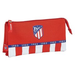 Reisikott Atlético Madrid M744 Punane Sinine Valge (22 x 12 x 3 cm) hind ja info | Pinalid | kaup24.ee