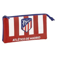 Несессер Atlético Madrid 811845744 Красный (22 x 12 x 3 cm) цена и информация | Пеналы | kaup24.ee