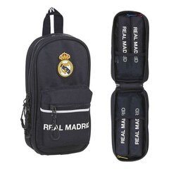 Пенал-рюкзак Real Madrid C.F. Тёмно Синий цена и информация | Пеналы | kaup24.ee