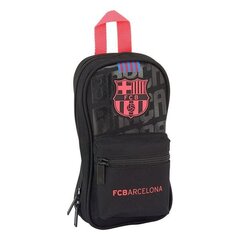 Пенал-рюкзак F.C. Barcelona Чёрный цена и информация | Пеналы | kaup24.ee