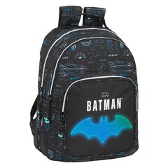 Seljakott Bat-Tech Batman Bat-Tech Must (32 x 42 x 15 cm) kaina ir informacija | Koolikotid, sussikotid | kaup24.ee
