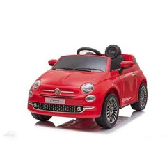Auto Fiat 500 MP3 Pult Punane 30W hind ja info | Poiste mänguasjad | kaup24.ee