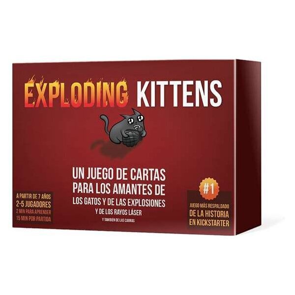Kortų žaidimas Exploding Kittens Asmodee hind ja info | Lauamängud ja mõistatused | kaup24.ee
