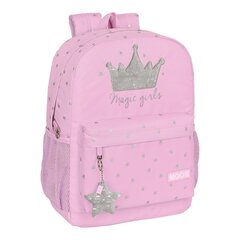 Рюкзак для ноутбука Moos Magic girls Розовый (32 x 43 x 14 cm) цена и информация | Школьные рюкзаки, спортивные сумки | kaup24.ee