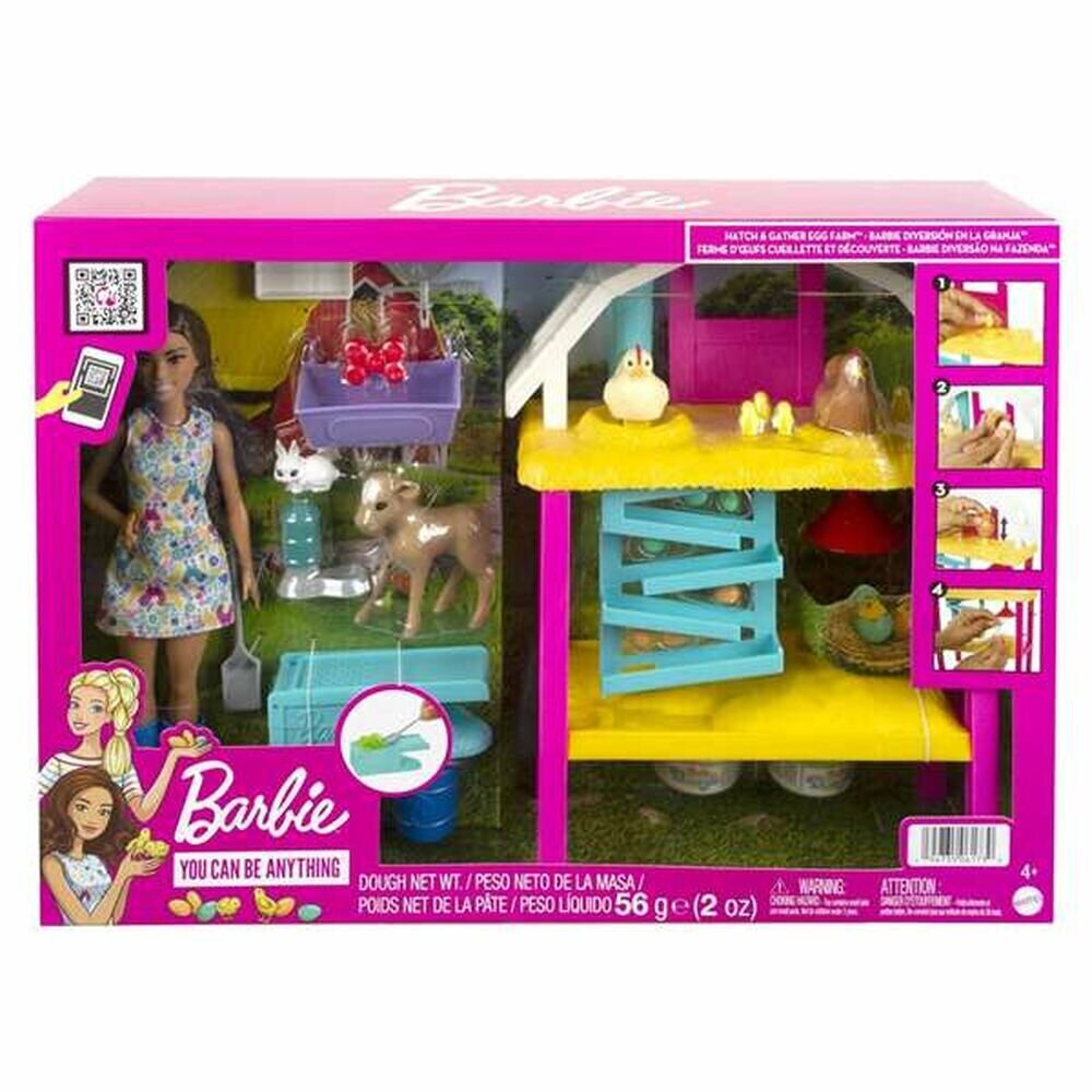 Farm kariloomadega Mattel Barbie and Her Farm HGY88 цена и информация | Tüdrukute mänguasjad | kaup24.ee