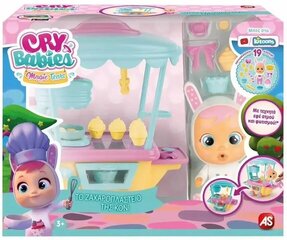 Playset Coney's Bakery Cart Cry Babies (19 pcs) цена и информация | MUST Металлическая бутылочка с Ярким рисунком (без BPA) (500ml) для мальчиков от 3+ лет Серая с Машинкой | kaup24.ee