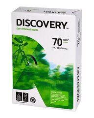 KOOPERIPABERI DISCOVERY 70G/M2 A4, REAM 500 LEHTE цена и информация | Канцелярские товары | kaup24.ee