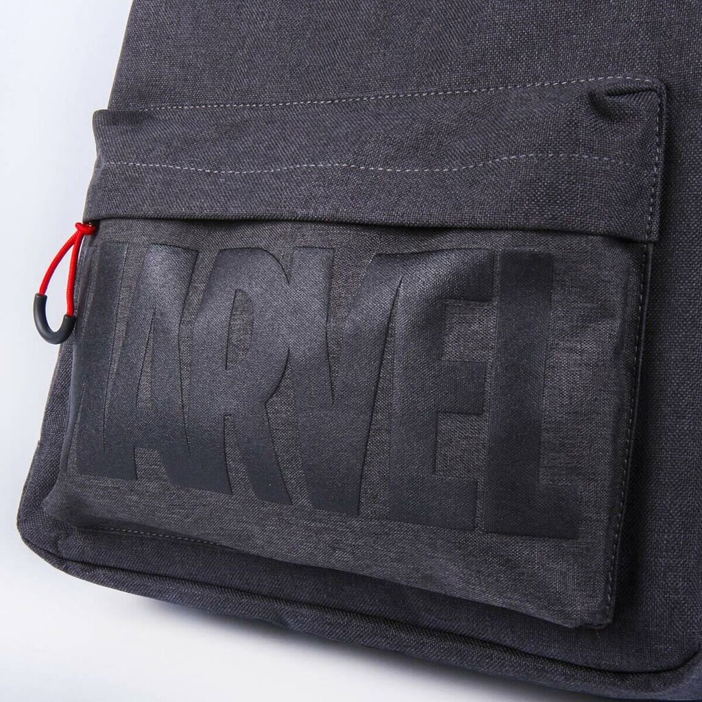 Kooliseljakott Marvel Must (31 x 44 x 16 cm) hind ja info | Koolikotid, sussikotid | kaup24.ee