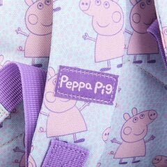 Laste seljakott Peppa Pig Roosa (9 x 20 x 27 cm) hind ja info | Koolikotid, sussikotid | kaup24.ee