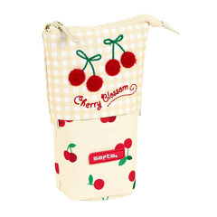 Pinal Safta Cherry Beež (8 x 19 x 6 cm) цена и информация | Пеналы | kaup24.ee