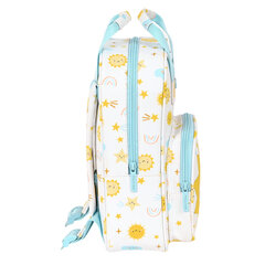 Школьный рюкзак Safta Solete, белый / жёлтый (20 x 28 x 8 см) цена и информация | Школьные рюкзаки, спортивные сумки | kaup24.ee