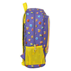 Школьный рюкзак SuperThings Guardians of Kazoom, фиолетовый / жёлтый (32 x 42 x 14 см) цена и информация | Школьные рюкзаки, спортивные сумки | kaup24.ee