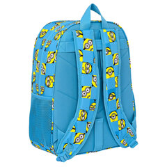 Школьный рюкзак Minions Minionstatic, синий, 33 x 42 x 14 см цена и информация | Школьные рюкзаки, спортивные сумки | kaup24.ee