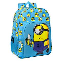 Kooliseljakott Minions Minionstatic Sinine (33 x 42 x 14 cm) hind ja info | Minions Meelelahutuseks õues | kaup24.ee