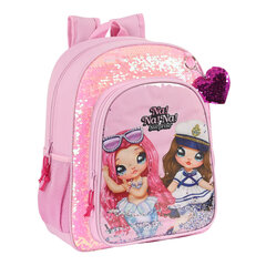 Koolikott Na!Na!Na! Surprise Sparkles Pink (32 x 38 x 12 cm) цена и информация | Школьные рюкзаки, спортивные сумки | kaup24.ee