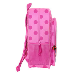 Школьный рюкзак Lady Bug, фуксия, 33 x 42 x 14 см цена и информация | Школьные рюкзаки, спортивные сумки | kaup24.ee