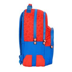 Школьный рюкзак Super Mario, красный / синий, 32 x 42 x 15 см цена и информация | Школьные рюкзаки, спортивные сумки | kaup24.ee