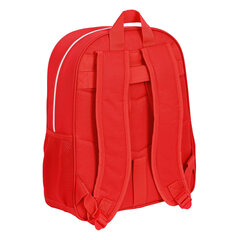 Школьный рюкзак Sevilla Fútbol Club, красный, 32 x 38 x 12 см цена и информация | Школьные рюкзаки, спортивные сумки | kaup24.ee