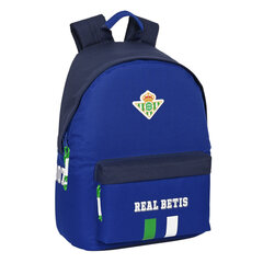 Sülearvuti Seljakott Real Betis Balompié Sinine (31 x 41 x 16 cm) hind ja info | Koolikotid, sussikotid | kaup24.ee