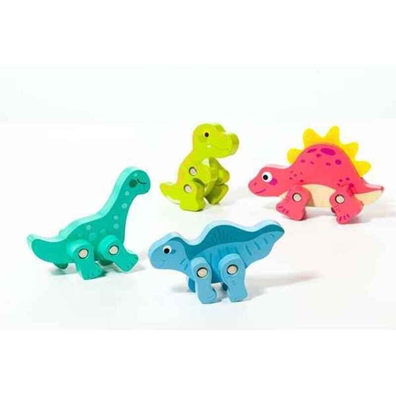Figuurikesed Moltó Dino (4 pcs) hind ja info | Imikute mänguasjad | kaup24.ee