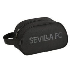 Школьный несессер Sevilla Fútbol Club Teen Чёрный (26 x 15 x 12 cm) цена и информация | Школьные рюкзаки, спортивные сумки | kaup24.ee