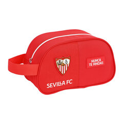 Kotike koolitarvete jaoks Sevilla Fútbol Club Punane (26 x 15 x 12 cm) цена и информация | Пеналы | kaup24.ee